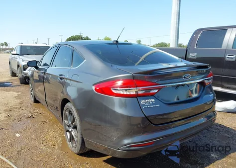 2018 Ford Fusion Se из США, поврежденный, VIN 3FA6P0HD0JR157547